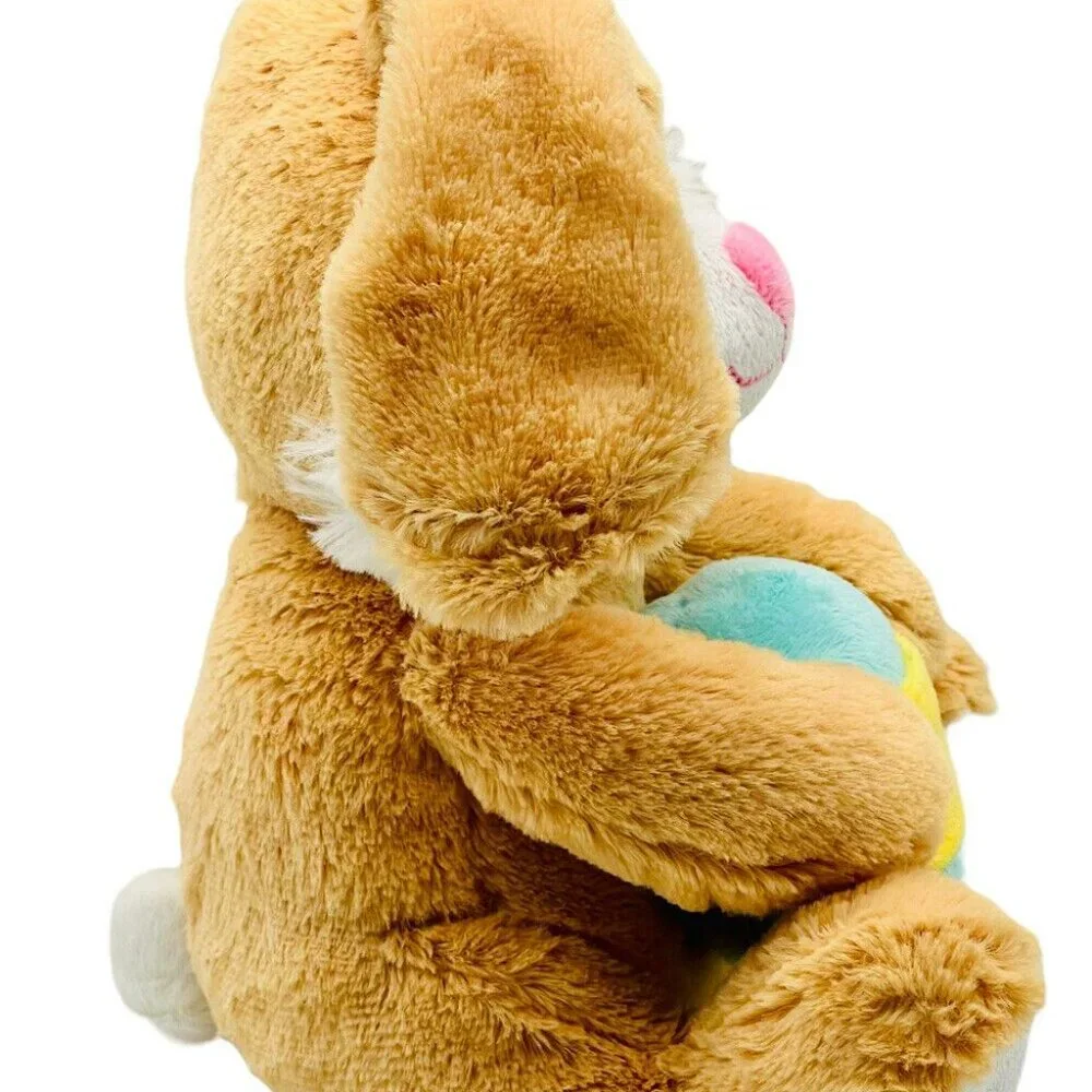 Animal Adventure Bunny Plush‎ with Easter Egg Rabbit Pink Ears 10” Soft Cuddly